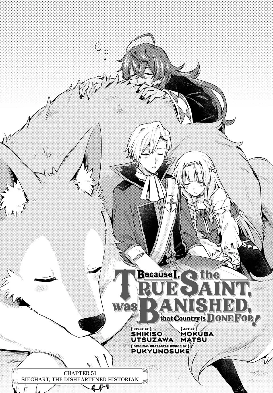 Because I, the True Saint, Was Banished, That Country Is Done For! Chapter 51 page 1