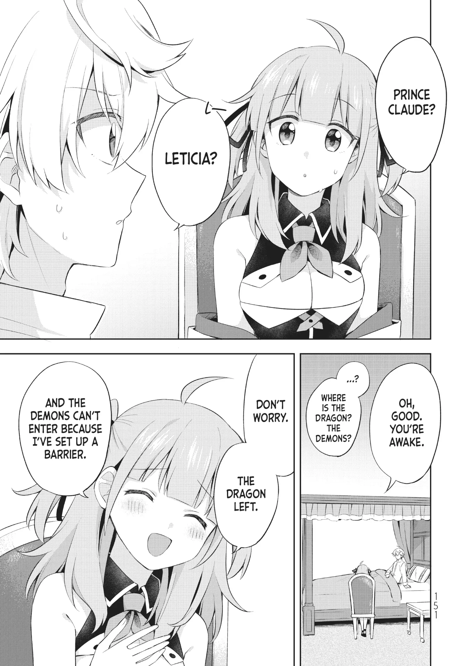 Because I, the True Saint, Was Banished, That Country Is Done For! Chapter 8.5 page 3