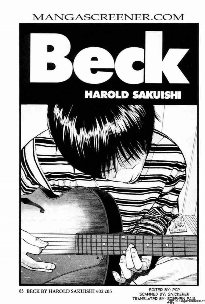 Beck Chapter 5 page 1