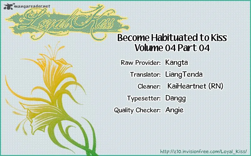 Become Habituated to Kiss Chapter 16 page 1