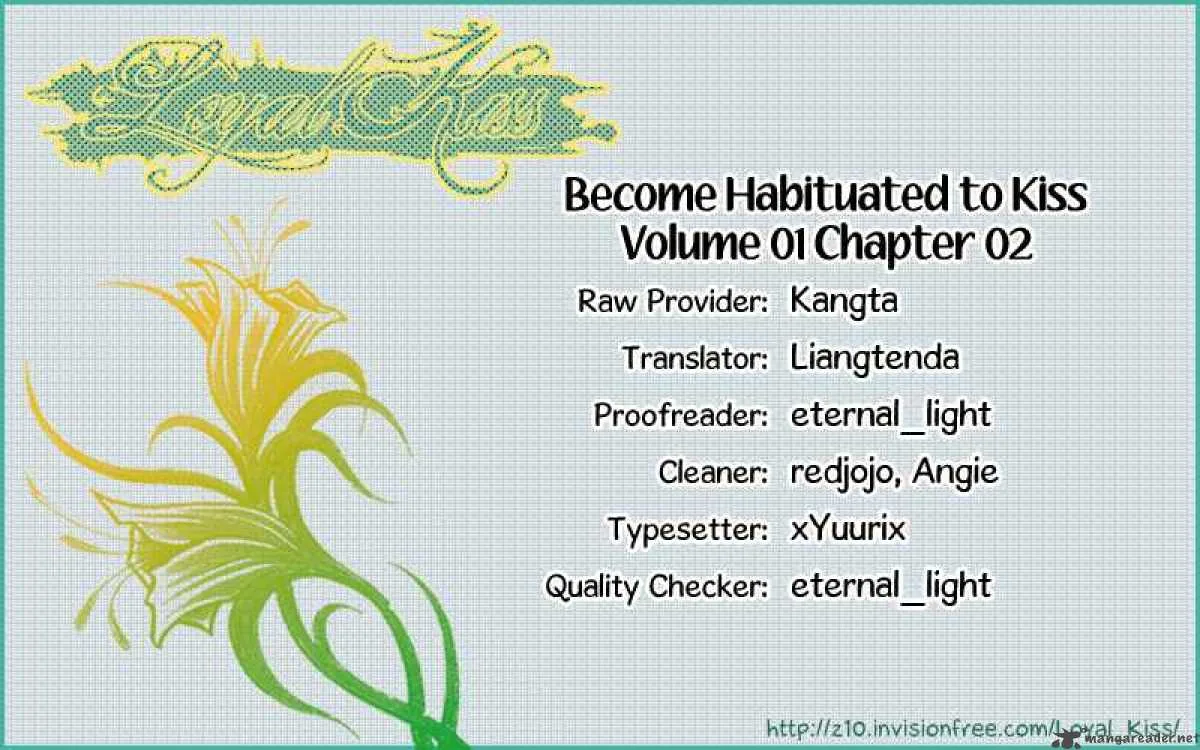 Become Habituated to Kiss Chapter 2 page 1