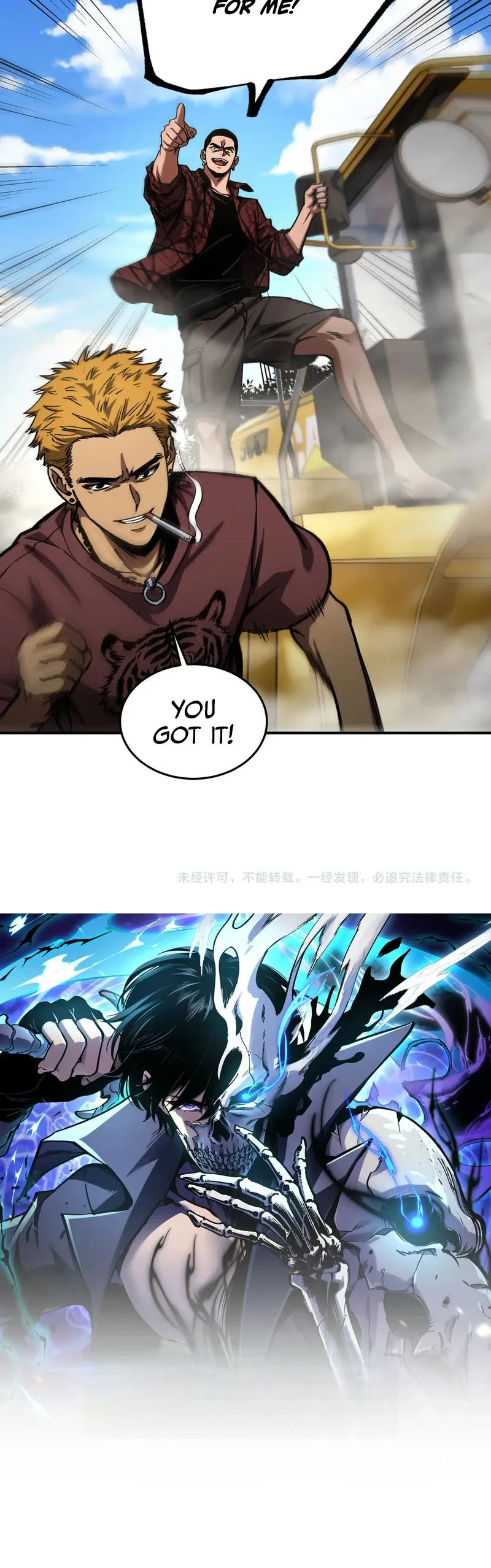 Becoming Necromancer God Through a Skeleton Clone Chapter 25 page 10