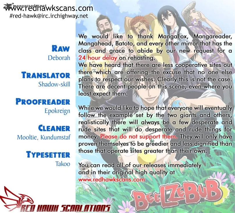 Beelzebub Chapter 108 page 1
