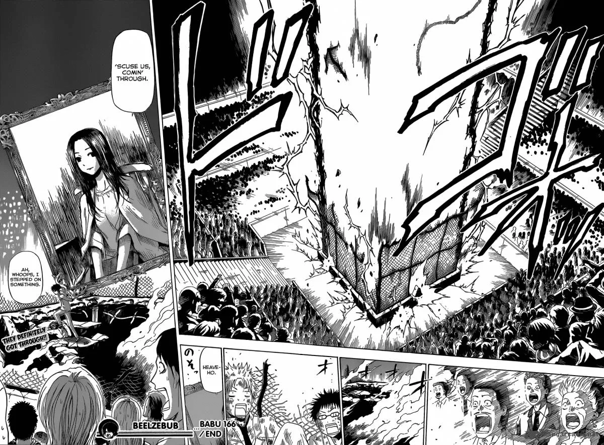 Beelzebub Chapter 166 page 19