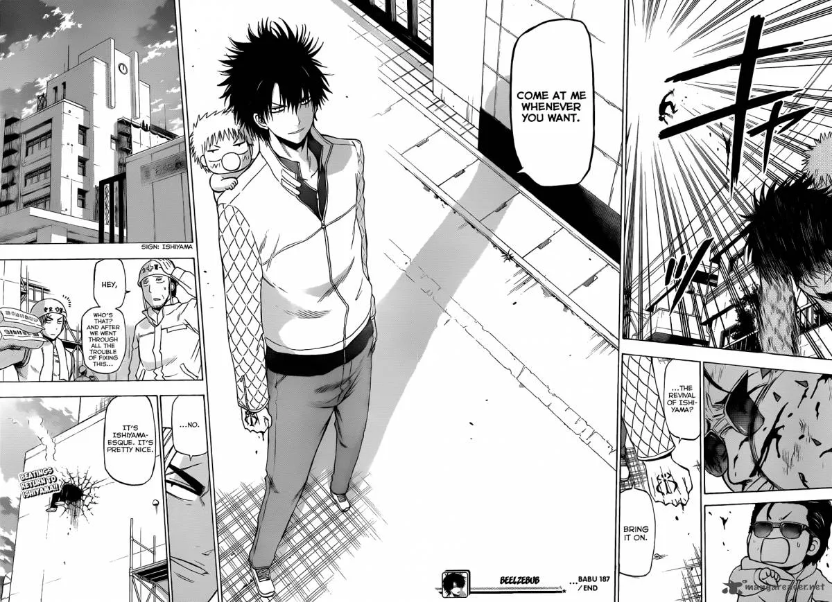 Beelzebub Chapter 187 page 19