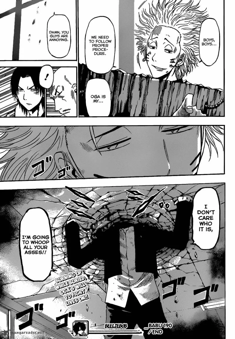 Beelzebub Chapter 190 page 20
