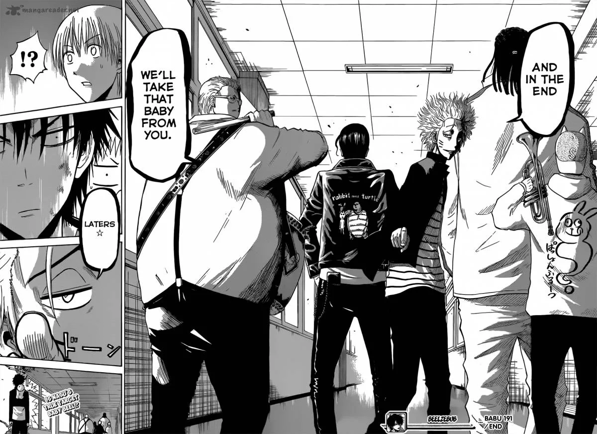 Beelzebub Chapter 191 page 19