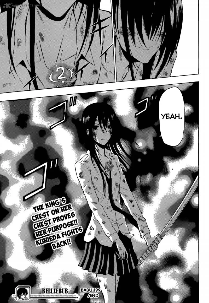 Beelzebub Chapter 199 page 20