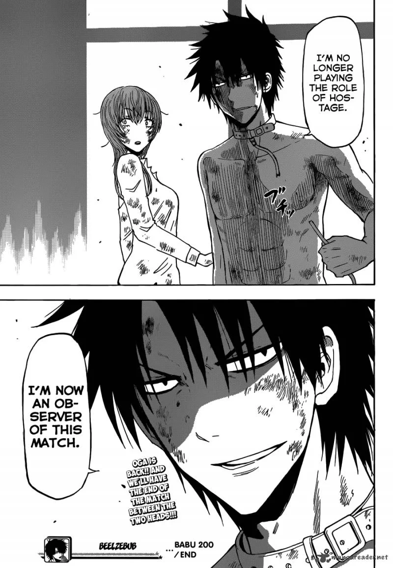 Beelzebub Chapter 200 page 19