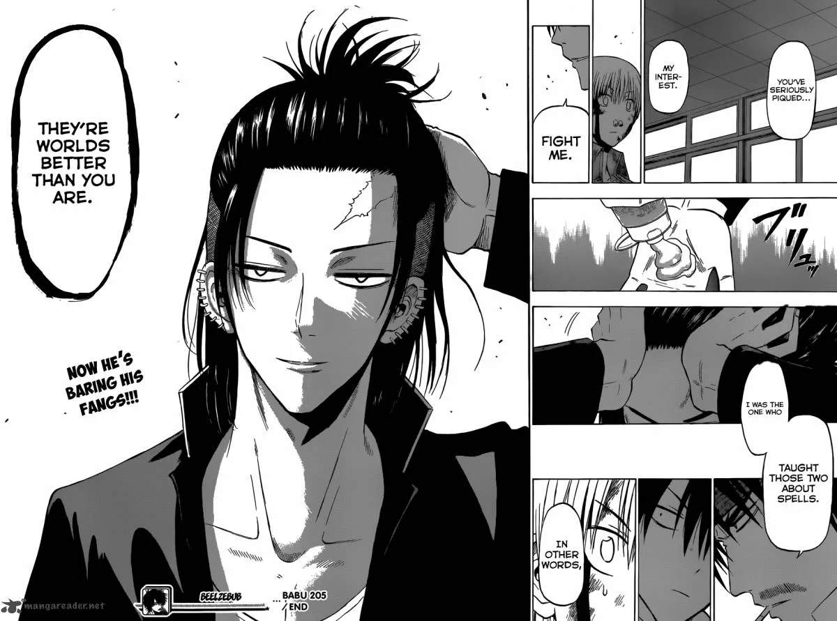 Beelzebub Chapter 205 page 18
