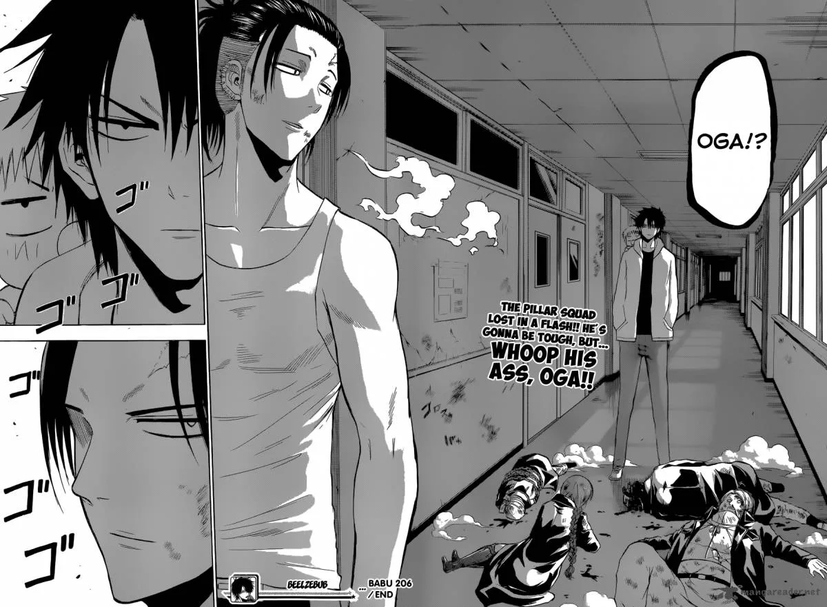 Beelzebub Chapter 206 page 18