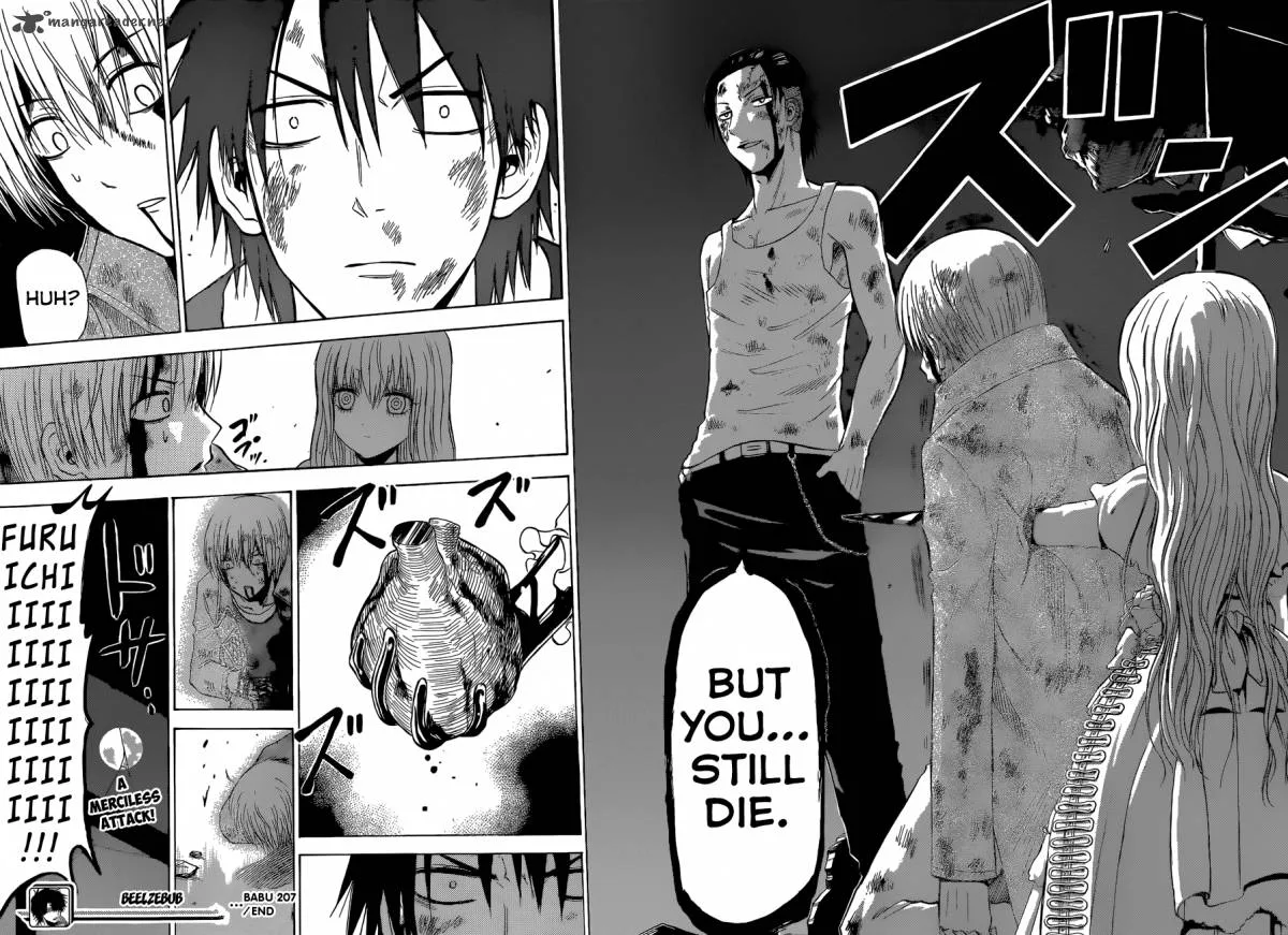 Beelzebub Chapter 207 page 17