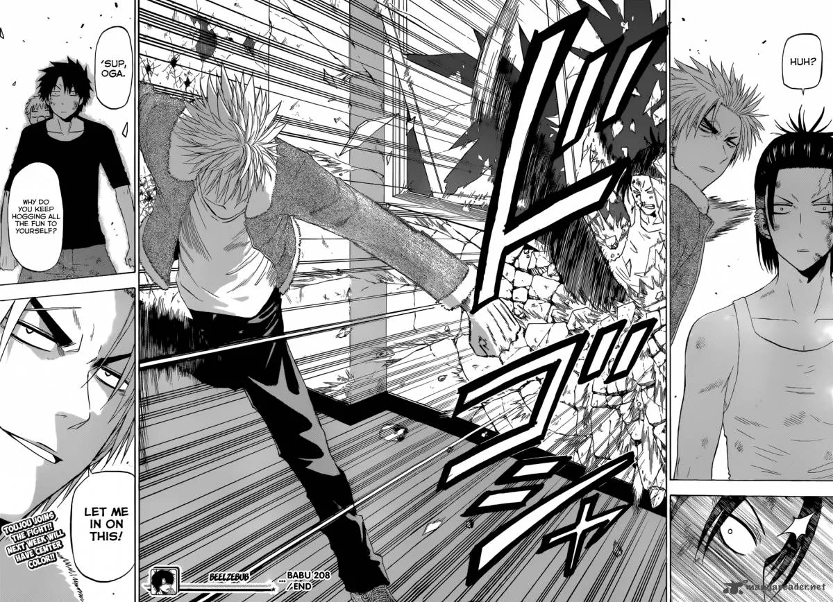 Beelzebub Chapter 208 page 17