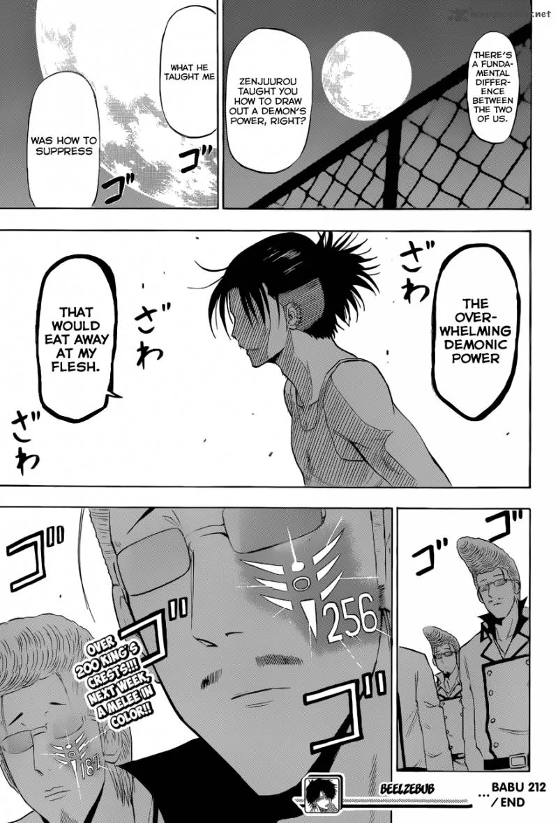 Beelzebub Chapter 212 page 19