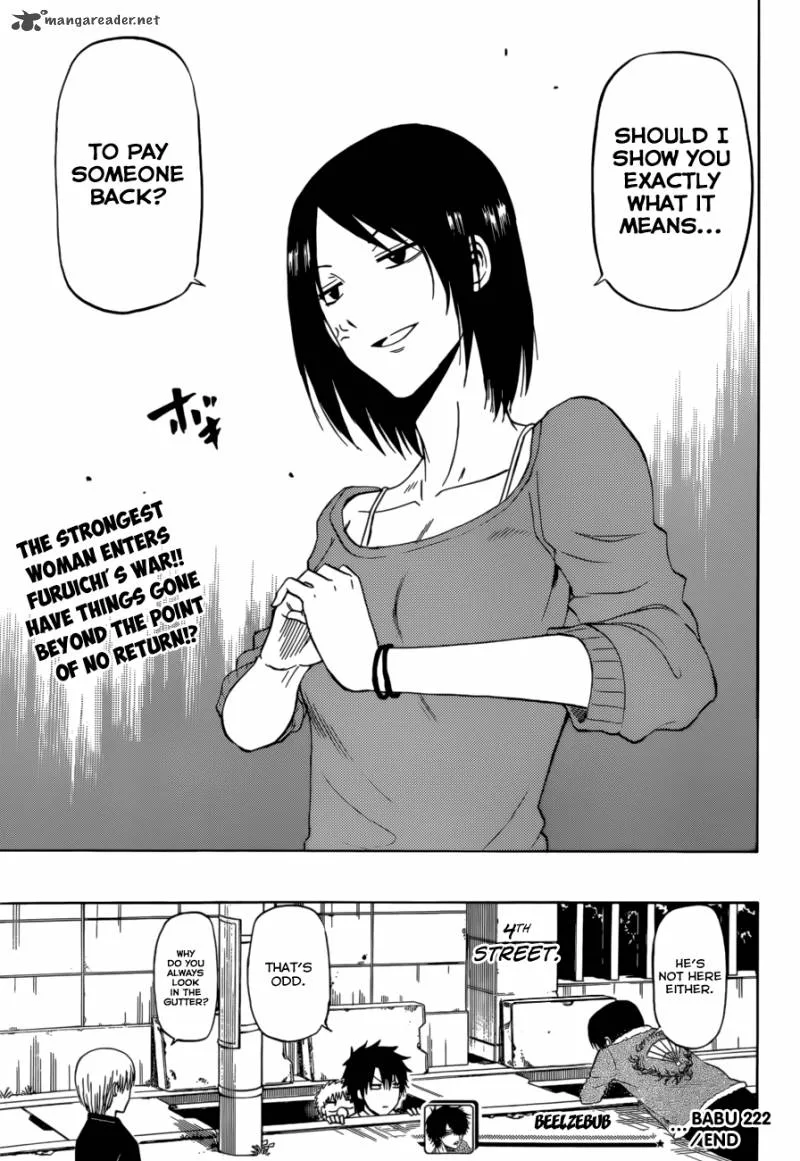 Beelzebub Chapter 222 page 20