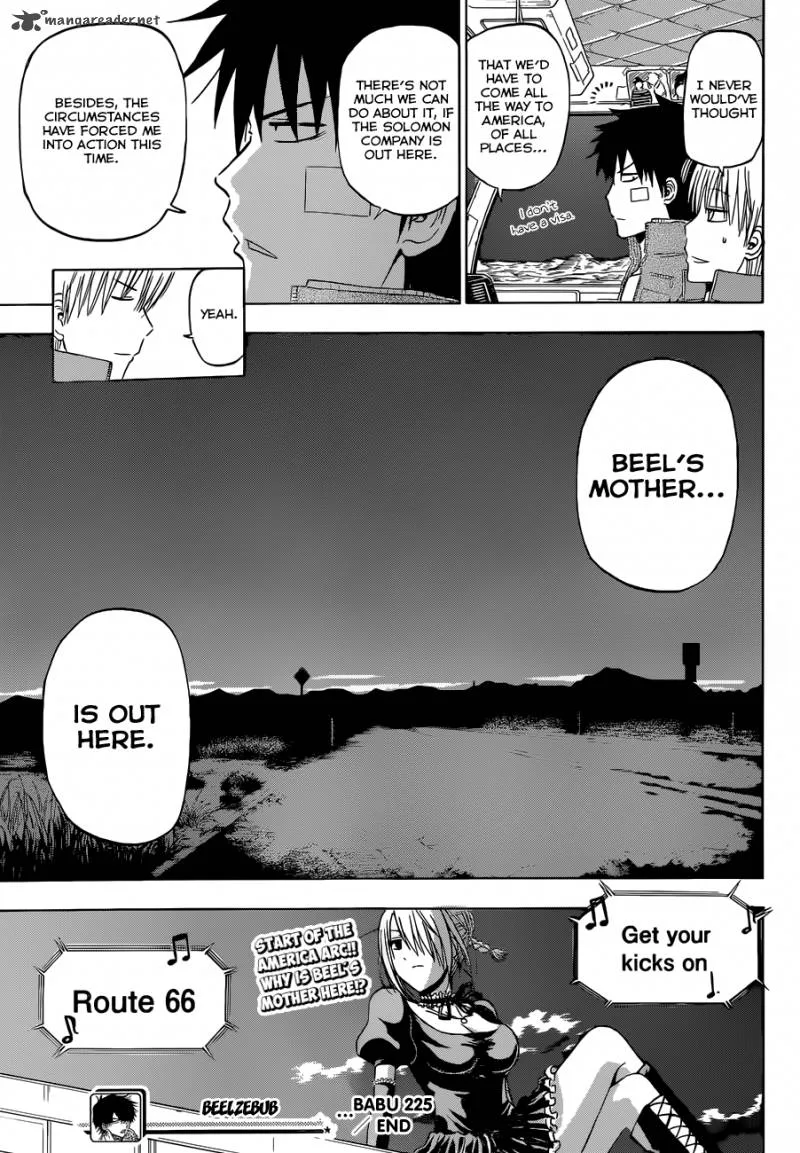 Beelzebub Chapter 225 page 19