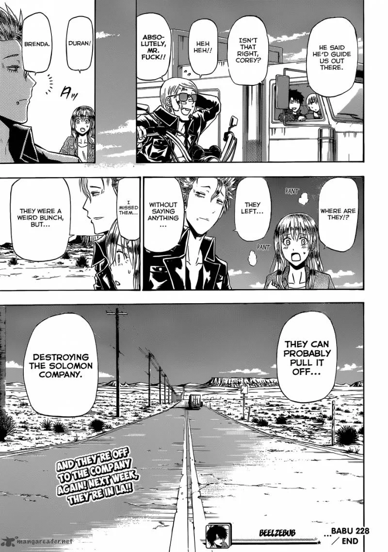 Beelzebub Chapter 228 page 20