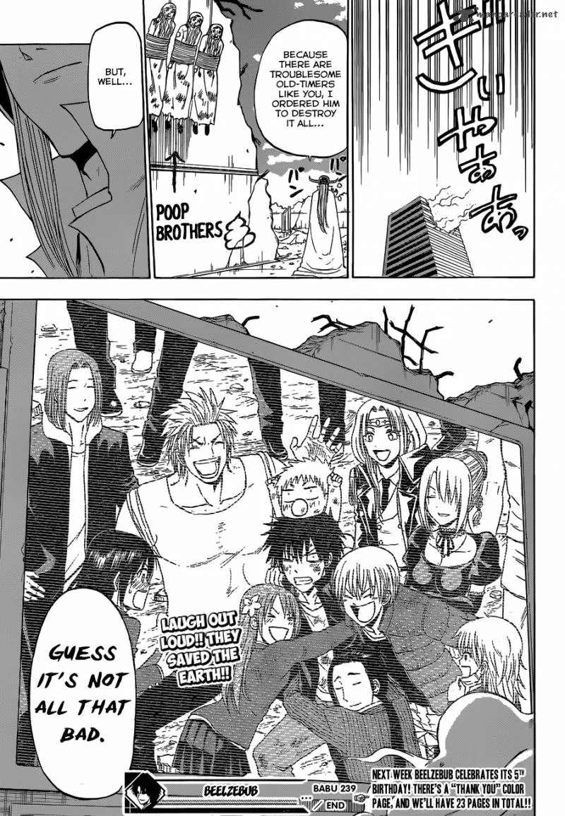 Beelzebub Chapter 239 page 19