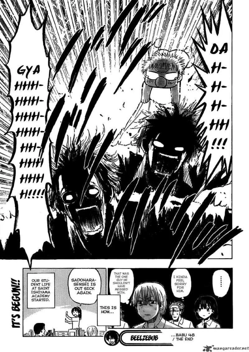 Beelzebub Chapter 48 page 19