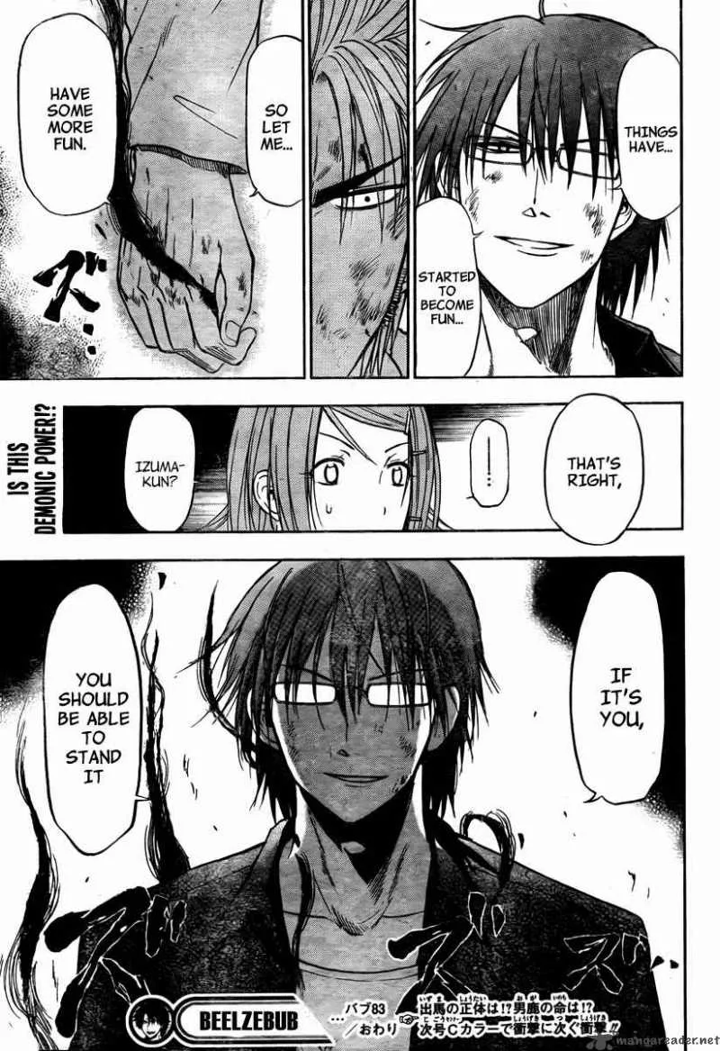 Beelzebub Chapter 83 page 19