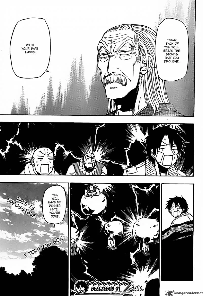 Beelzebub Chapter 91 page 21