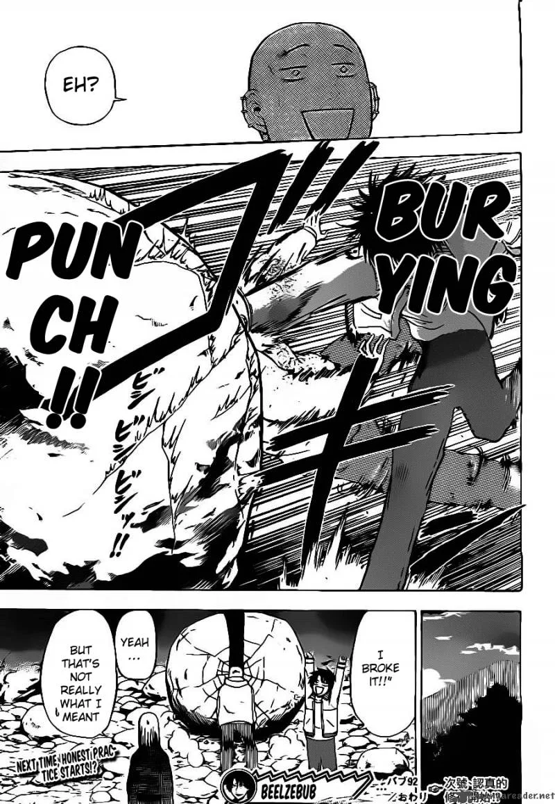 Beelzebub Chapter 92 page 21