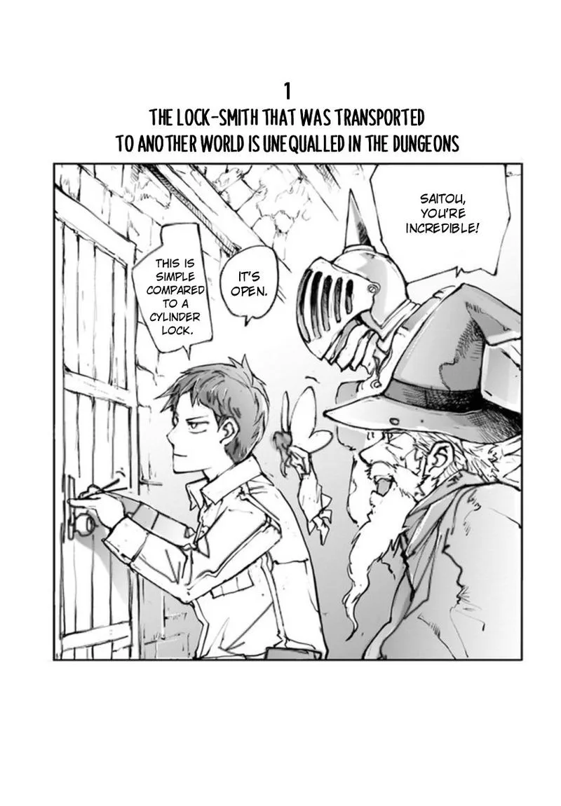 Benriya Saitou-san, Isekai ni Iku Chapter 1 page 2