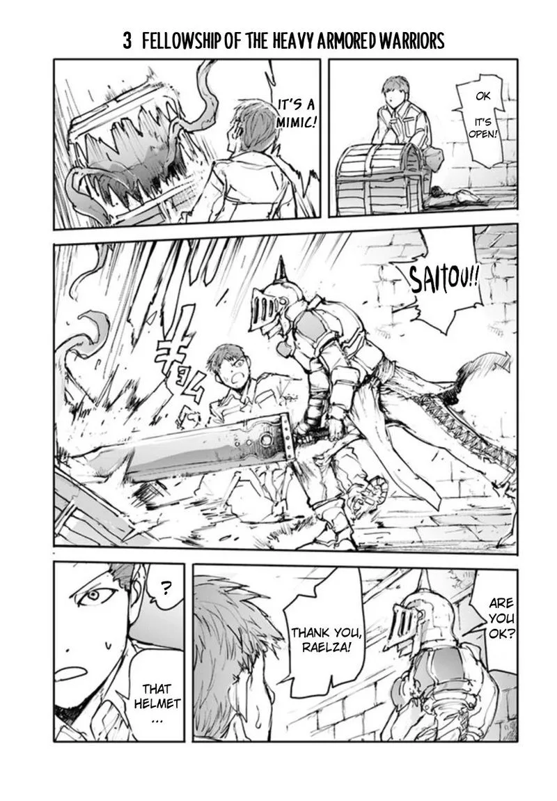 Benriya Saitou-san, Isekai ni Iku Chapter 1 page 4