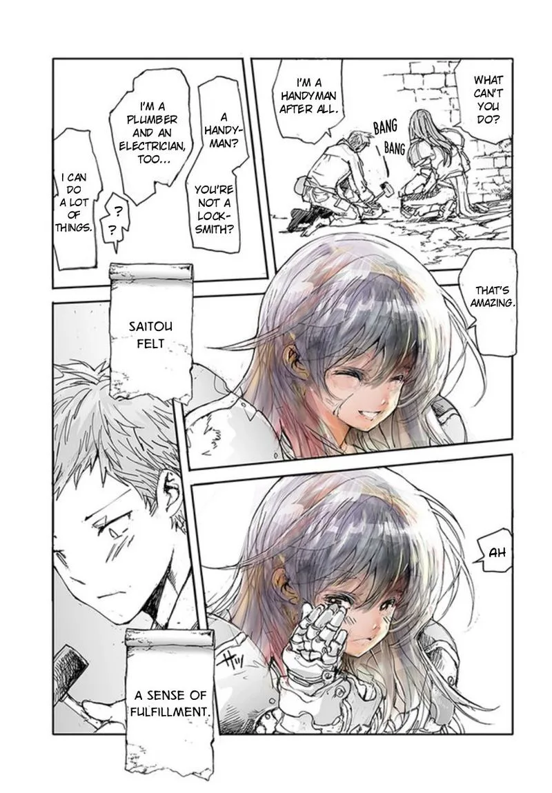 Benriya Saitou-san, Isekai ni Iku Chapter 1 page 6