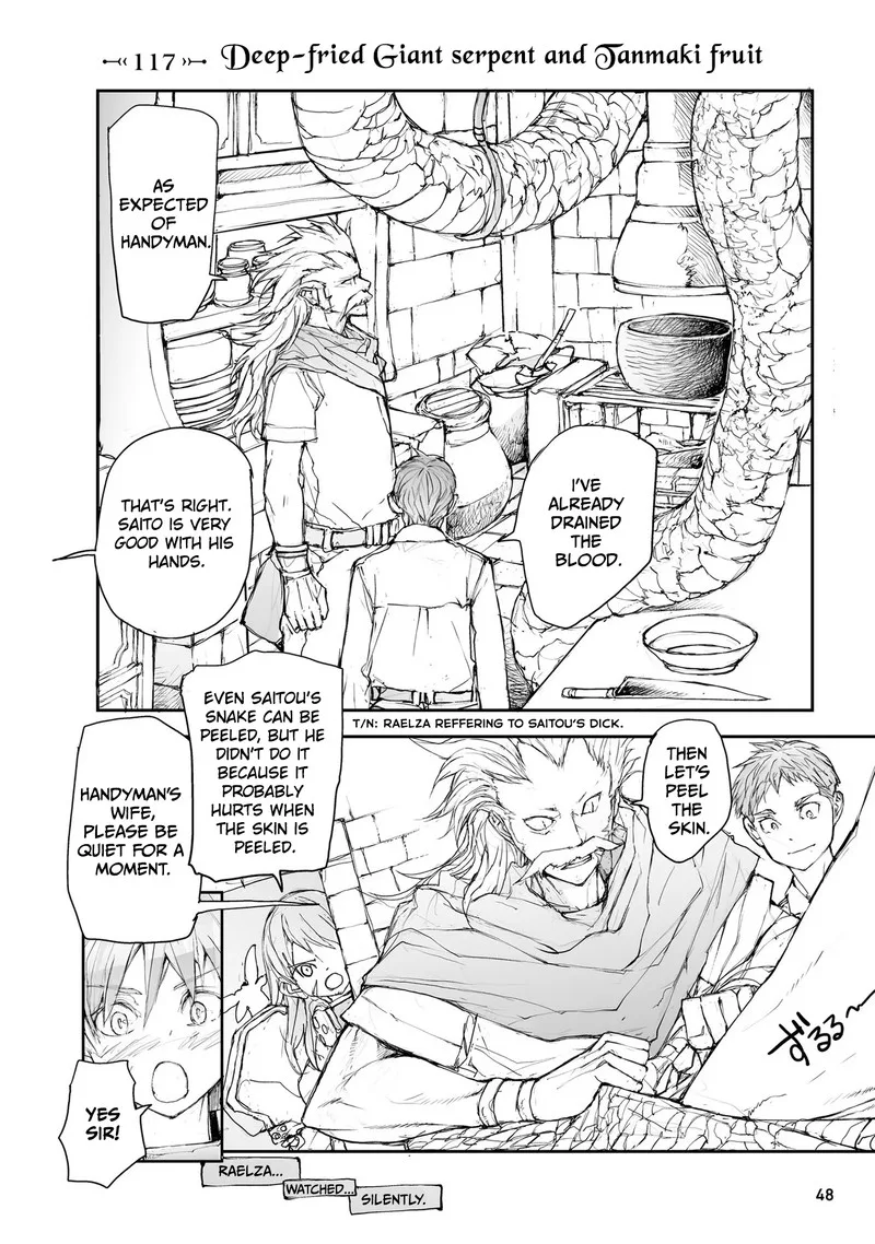 Benriya Saitou-san, Isekai ni Iku Chapter 117 page 1
