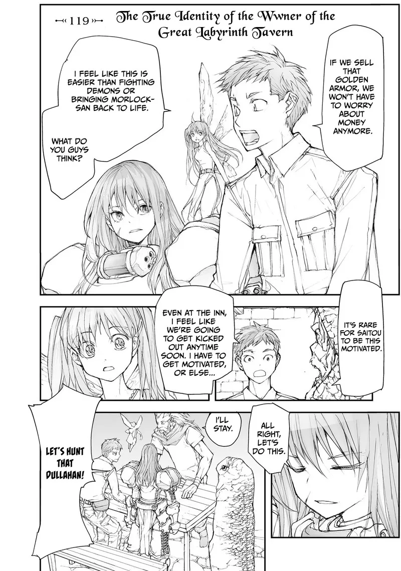 Benriya Saitou-san, Isekai ni Iku Chapter 119 page 1