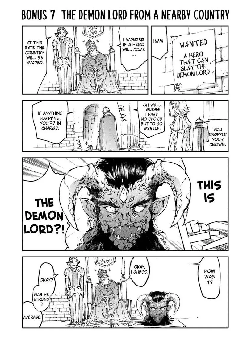 Benriya Saitou-san, Isekai ni Iku Chapter 14.5 page 1