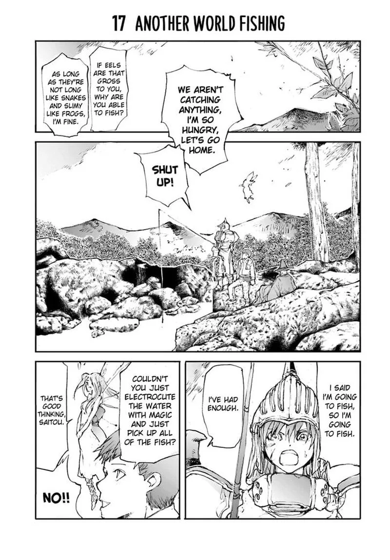 Benriya Saitou-san, Isekai ni Iku Chapter 17 page 1