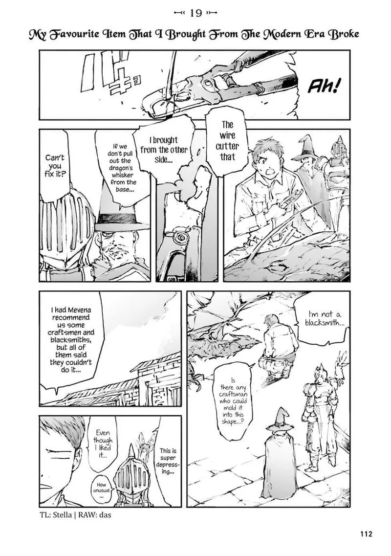 Benriya Saitou-san, Isekai ni Iku Chapter 19 page 1
