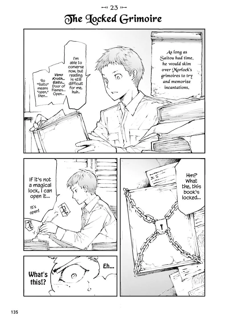 Benriya Saitou-san, Isekai ni Iku Chapter 23 page 1