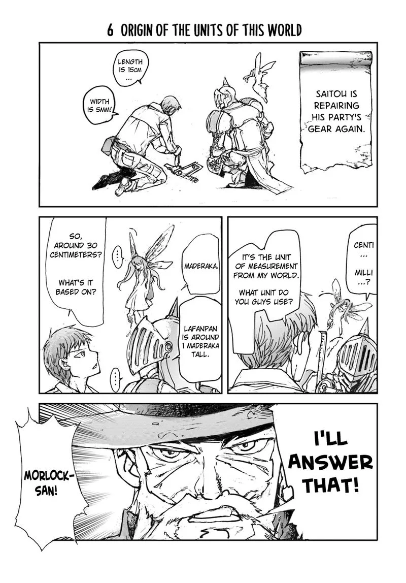 Benriya Saitou-san, Isekai ni Iku Chapter 3 page 5
