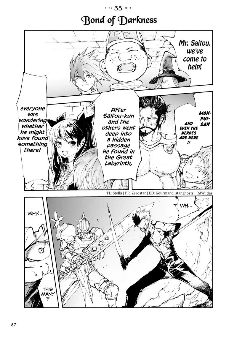 Benriya Saitou-san, Isekai ni Iku Chapter 35 page 1