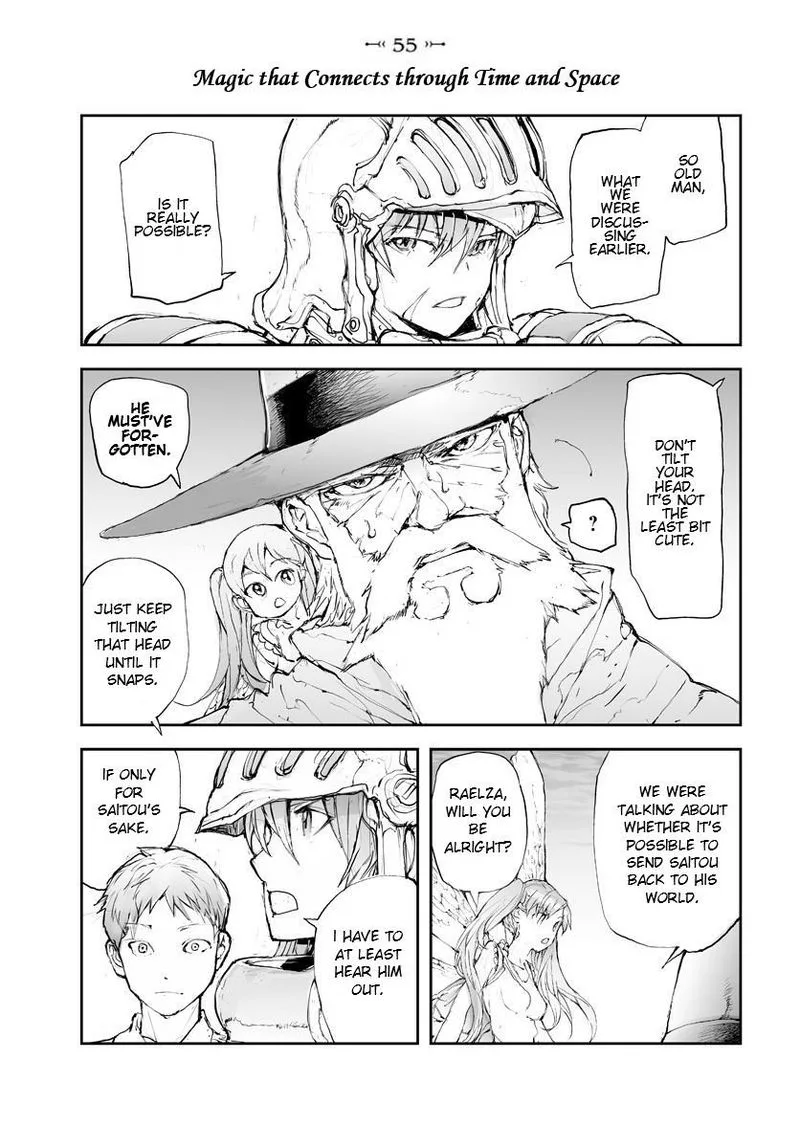 Benriya Saitou-san, Isekai ni Iku Chapter 55 page 1
