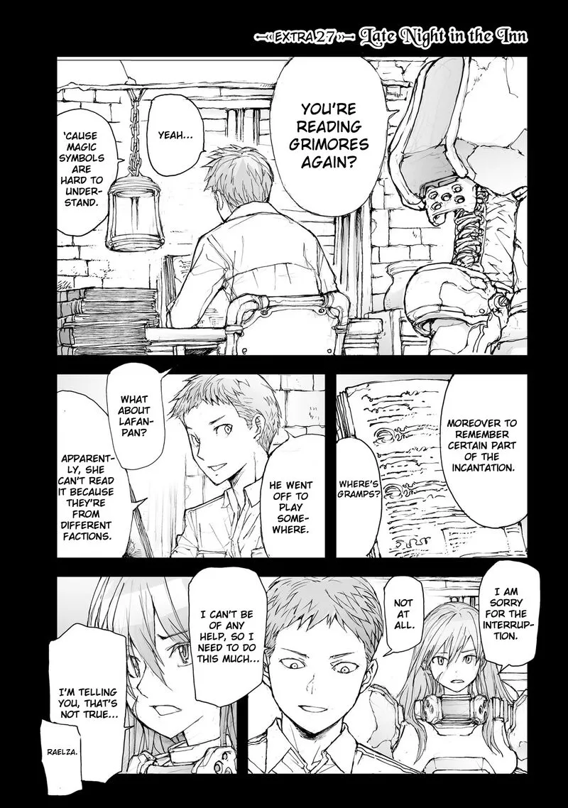 Benriya Saitou-san, Isekai ni Iku Chapter 95.5 page 1