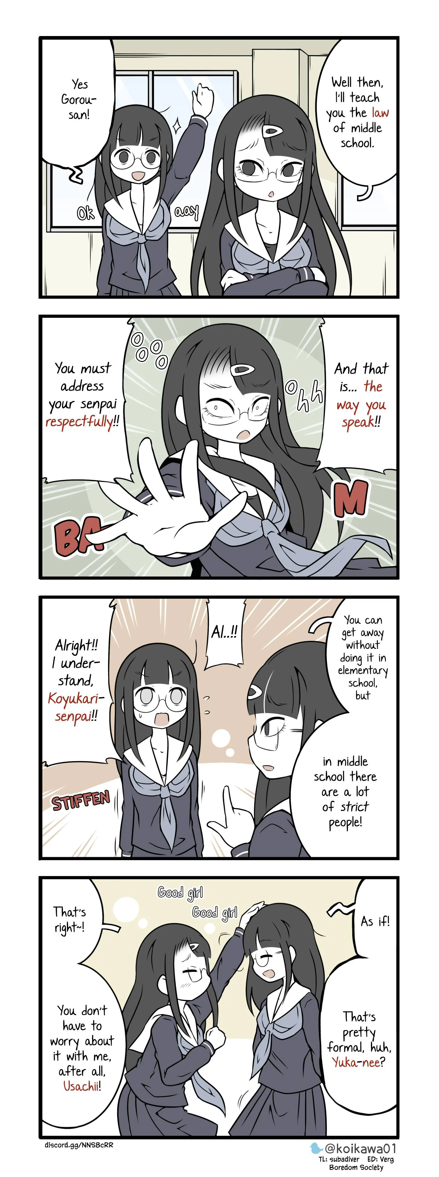 Bijutsubu Girl Chapter 102 page 1