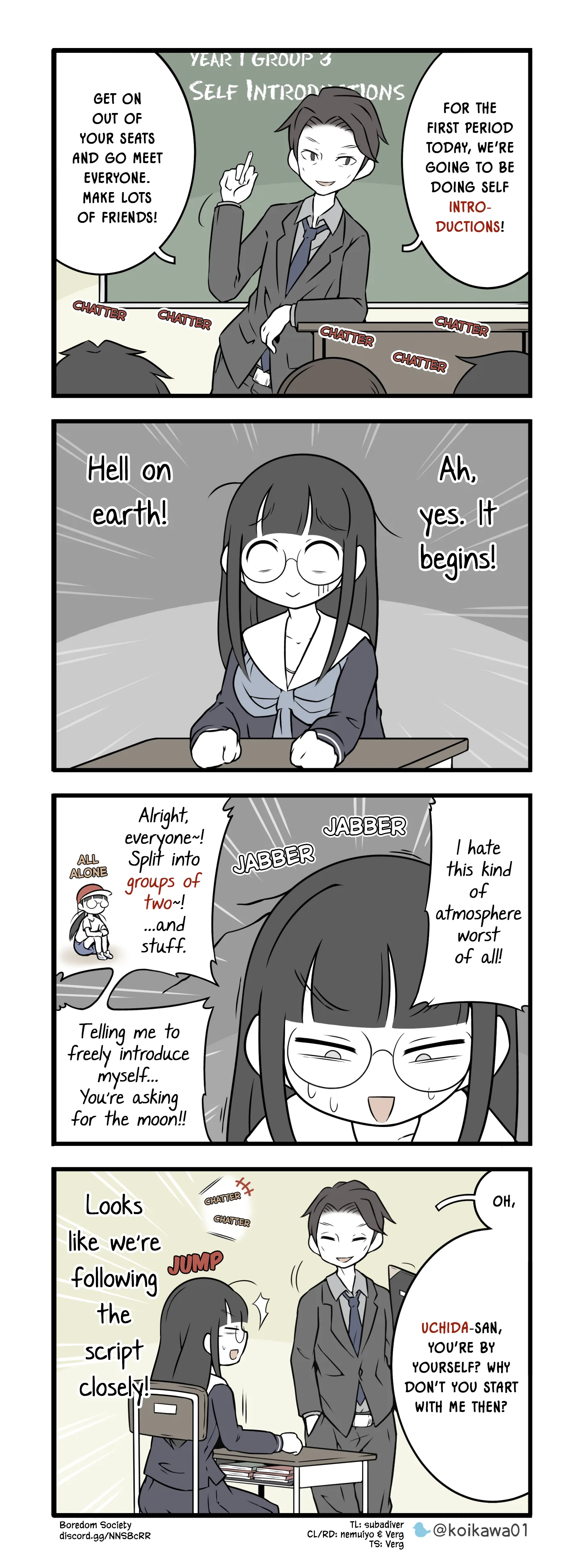 Bijutsubu Girl Chapter 104 page 1