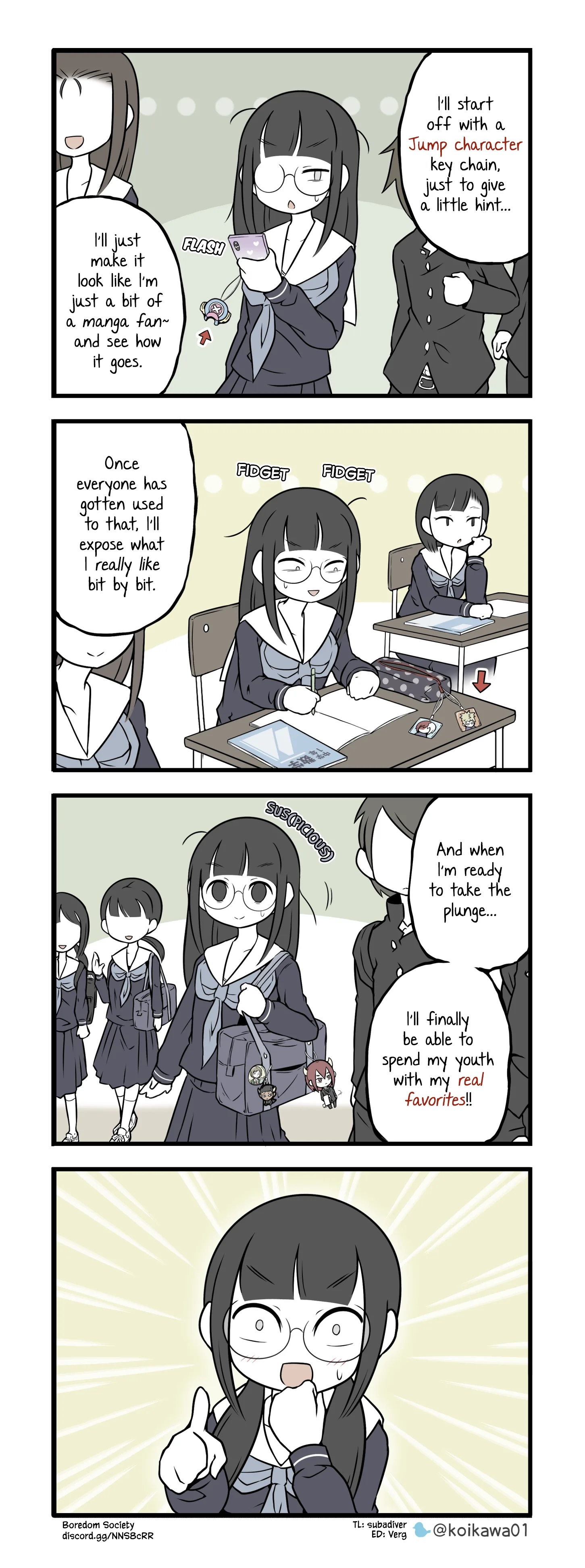 Bijutsubu Girl Chapter 108 page 1