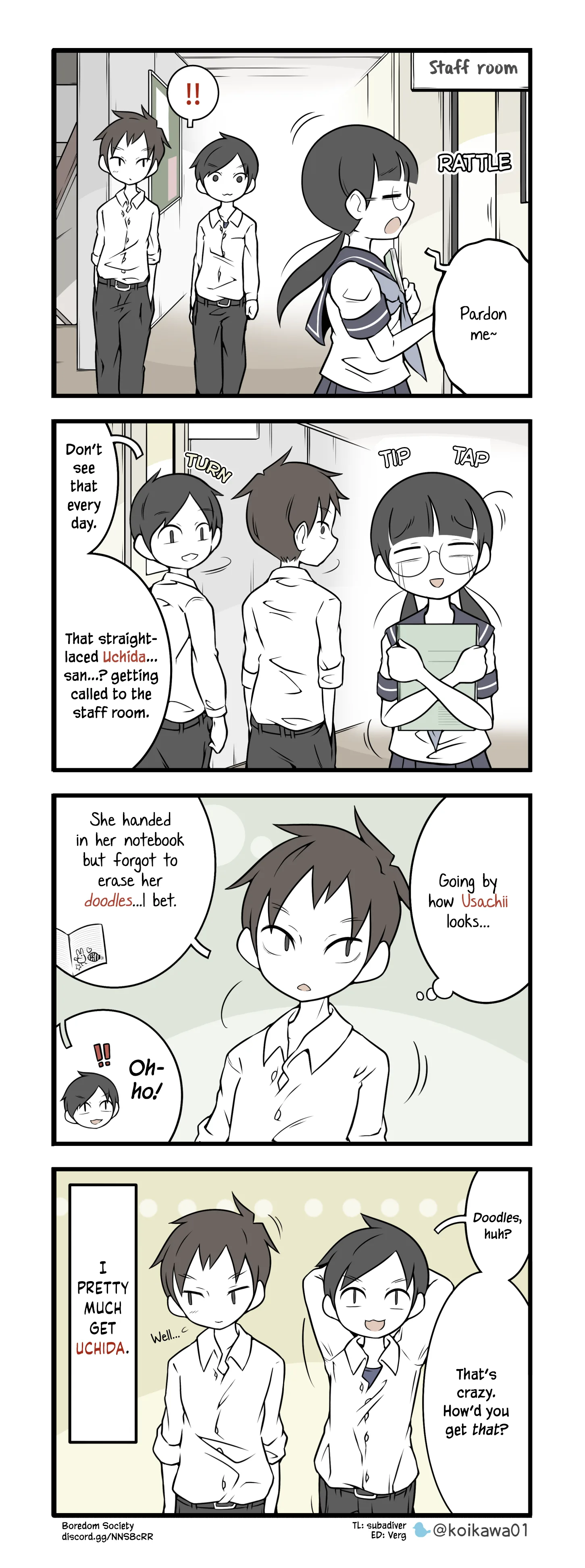 Bijutsubu Girl Chapter 112 page 1