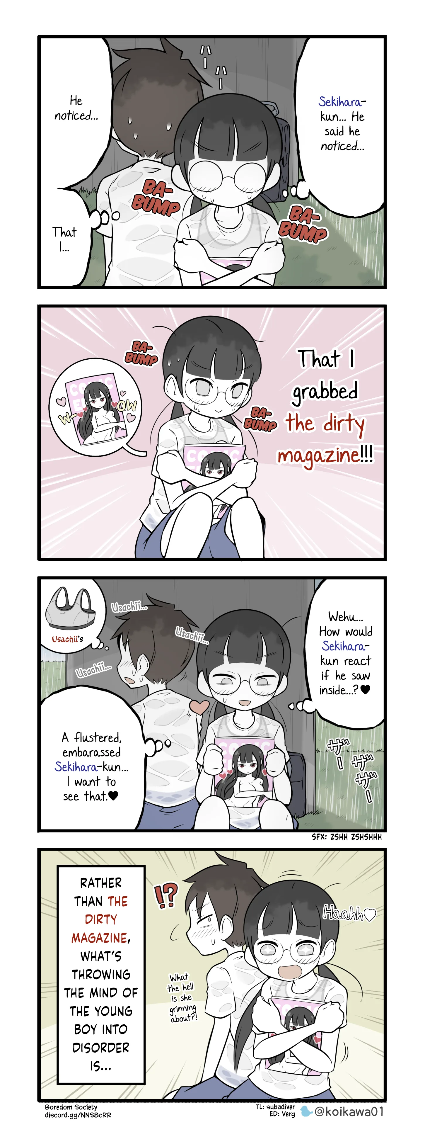 Bijutsubu Girl Chapter 124 page 1