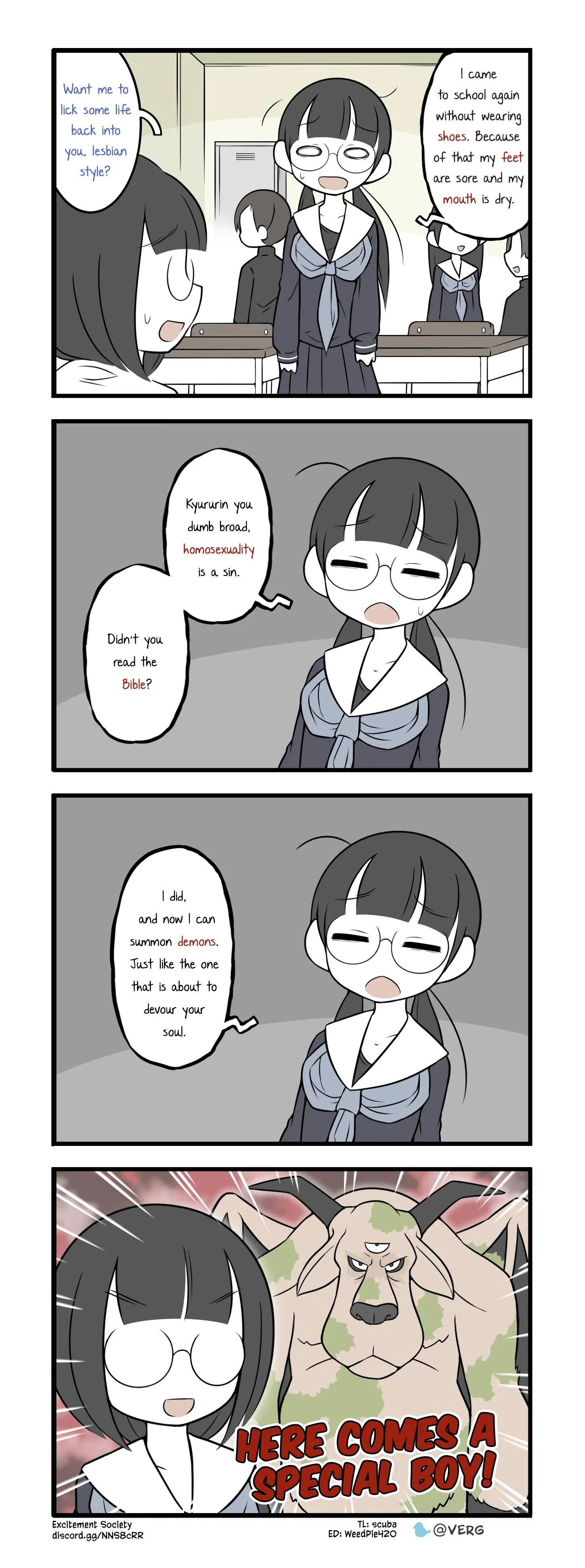 Bijutsubu Girl Chapter 134 page 1