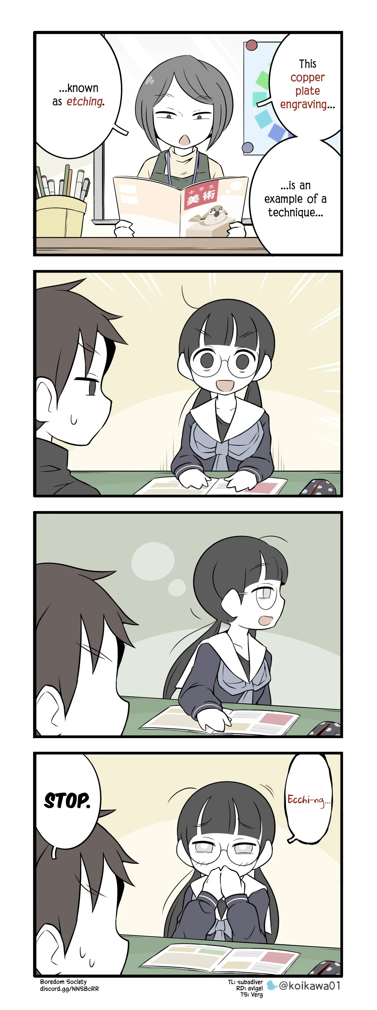 Bijutsubu Girl Chapter 138 page 1