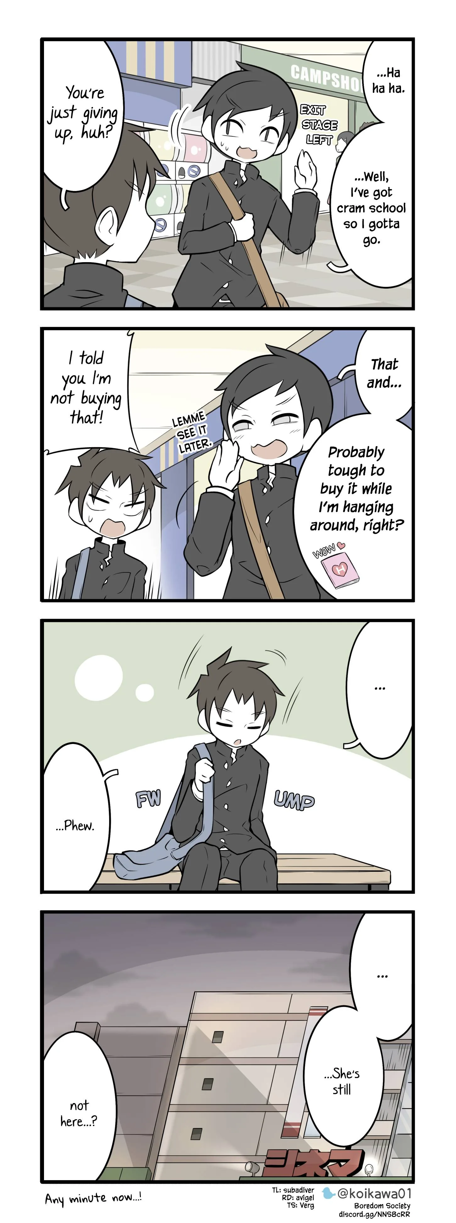 Bijutsubu Girl Chapter 156 page 1
