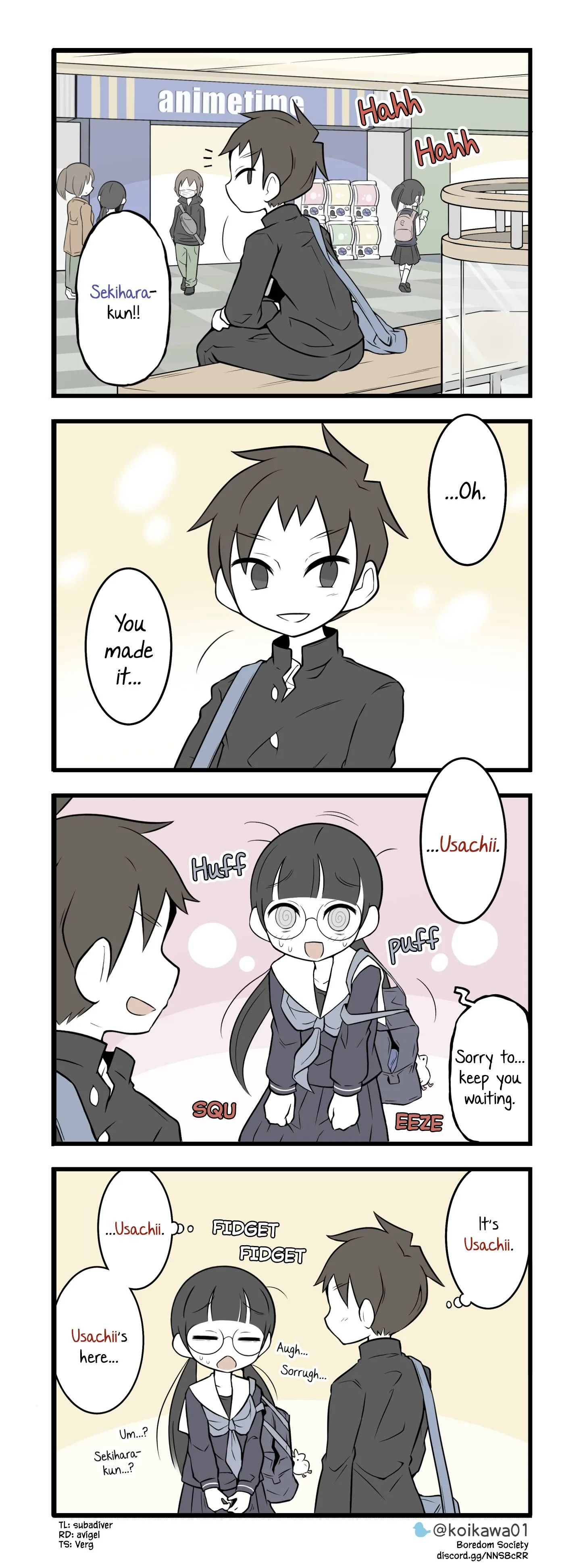 Bijutsubu Girl Chapter 157 page 1