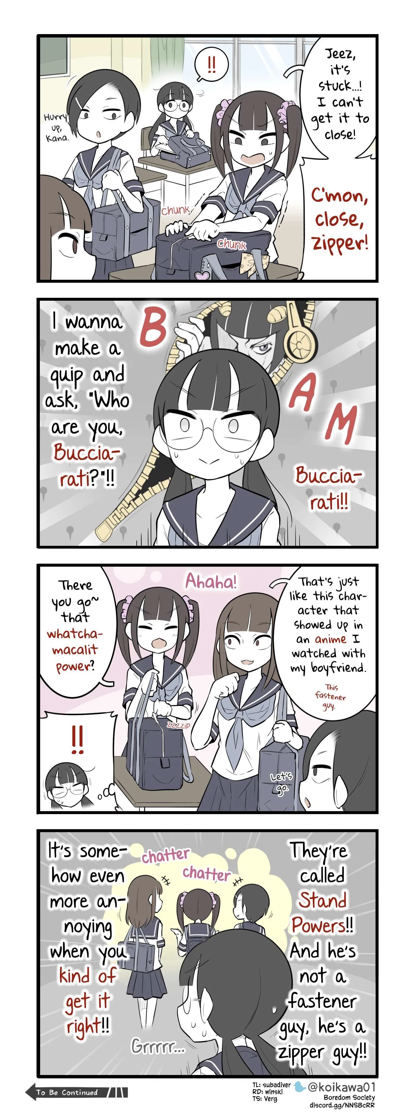 Bijutsubu Girl Chapter 283 page 1