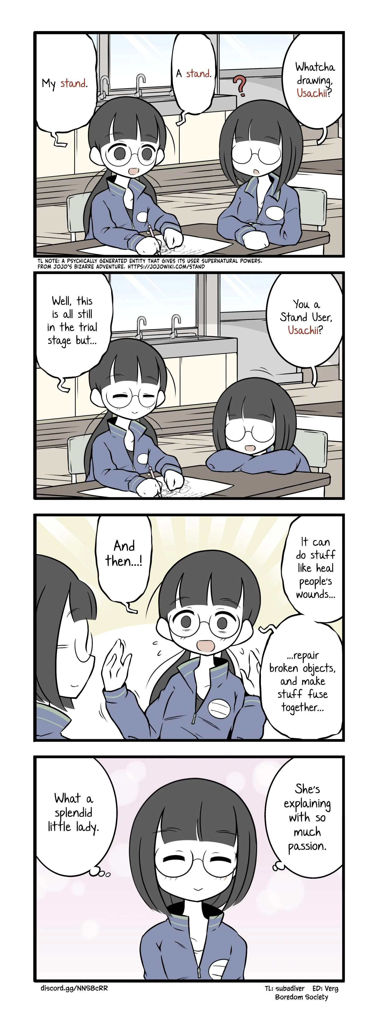 Bijutsubu Girl Chapter 33 page 1